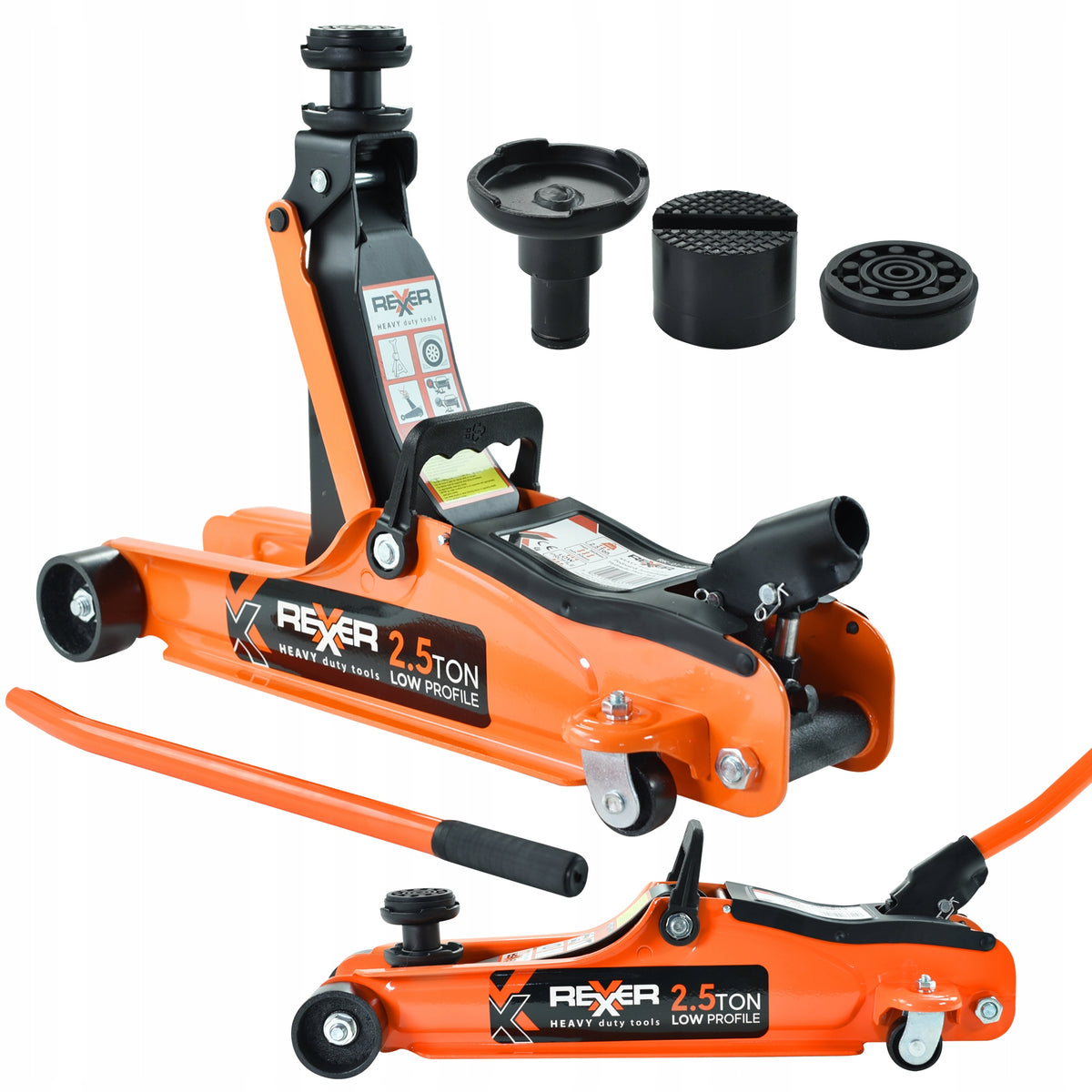 CAR LIFT LOW PROFILE HYDRAULIC FROG 2,5T MOBILE JACK