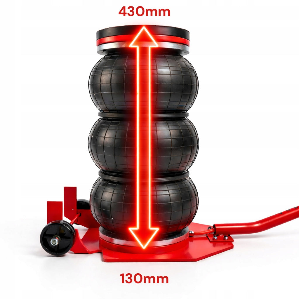 CAR LIFT PNEUMATIC SNOWMAN 13-43 cm 3,5T LEVER CUSHION Manufacturer code Bałwanek 3500kg Podnośnik Poduszkowy