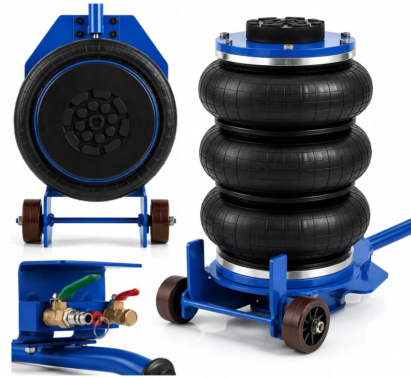 CAR LIFT PNEUMATIC SNOWMAN 13-43 cm 3,5T LEVER CUSHION