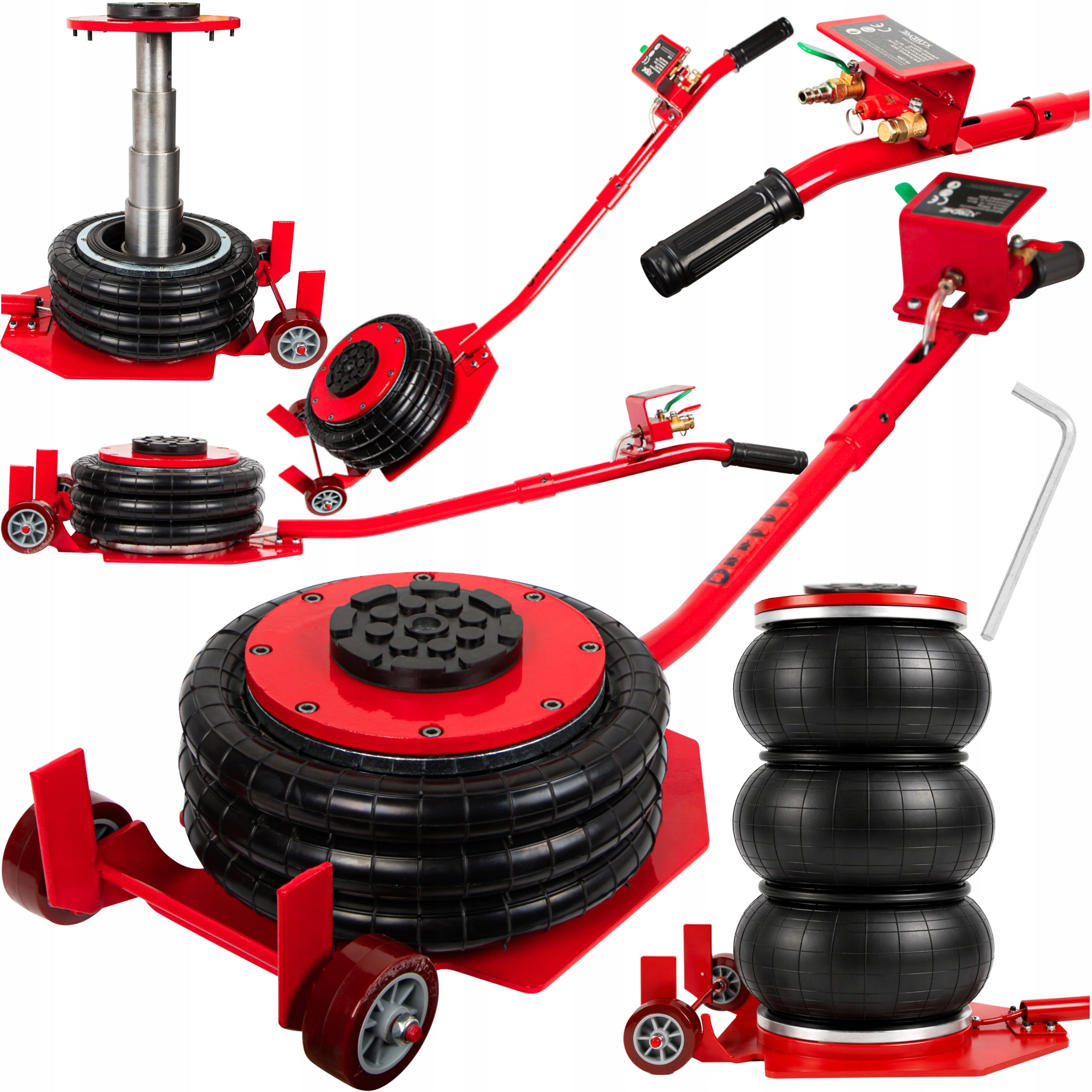 CAR LIFT PNEUMATIC SNOWMAN 15-40 cm 3,5T LEVER CUSHION