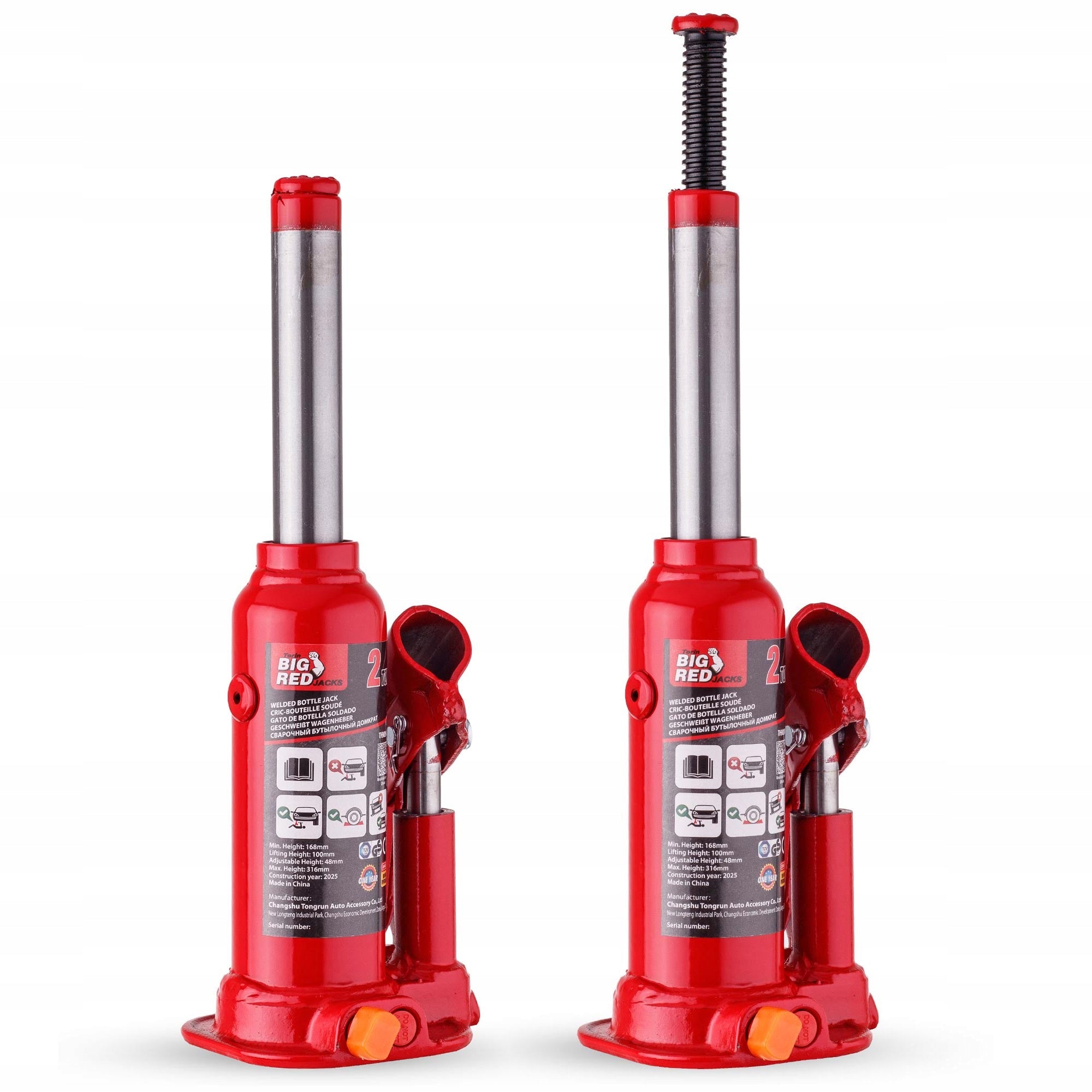 CAR LIFT POST HYDRAULIC 2T JACK SUITCASE 2000KG Manufacturer code 4907982055614