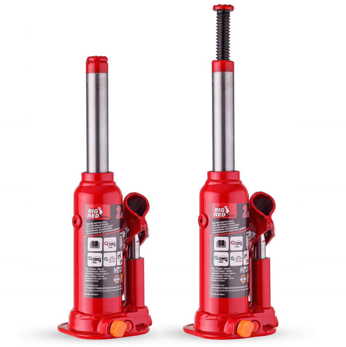 CAR LIFT POST HYDRAULIC 2T JACK SUITCASE 2000KG Manufacturer code 4907982055614