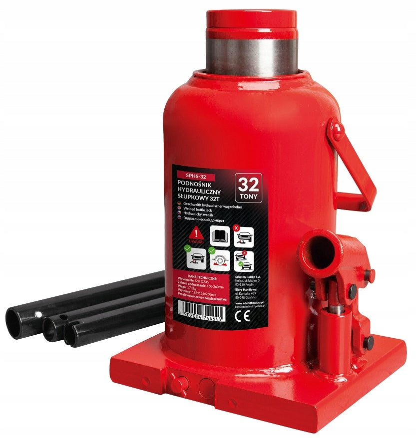 CAR LIFT POST HYDRAULIC BOTTLE JACK 32T SCHMITH