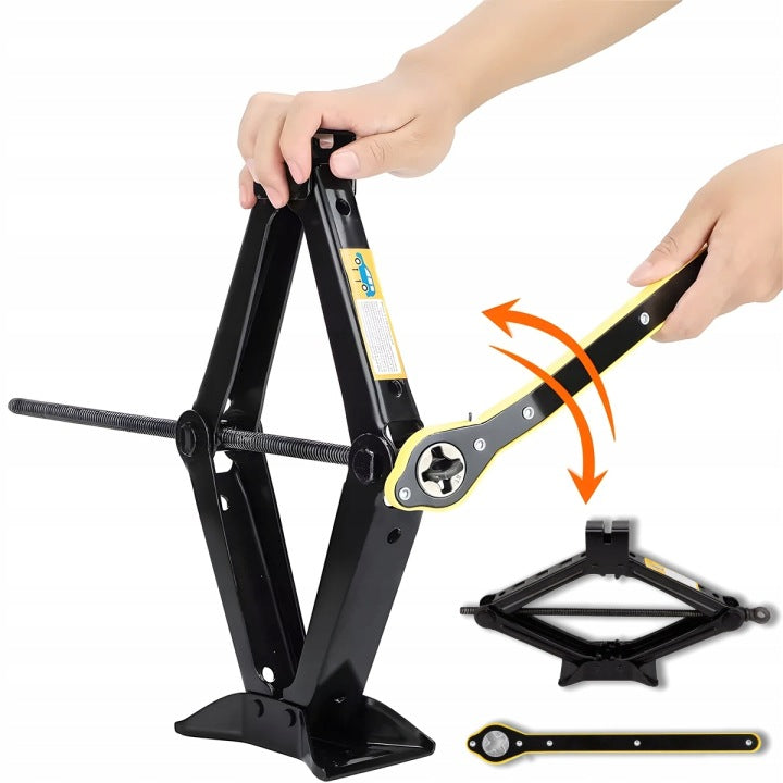 CAR LIFT TRAPEZOIDAL JACK FOR WHEEL REPLACEMENT 2.5T TRAPEZOID