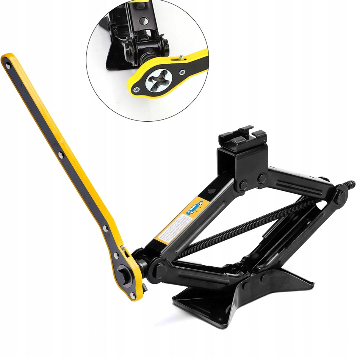 CAR LIFT TRAPEZOIDAL JACK TRAPEZOIDAL 2.5T KEY