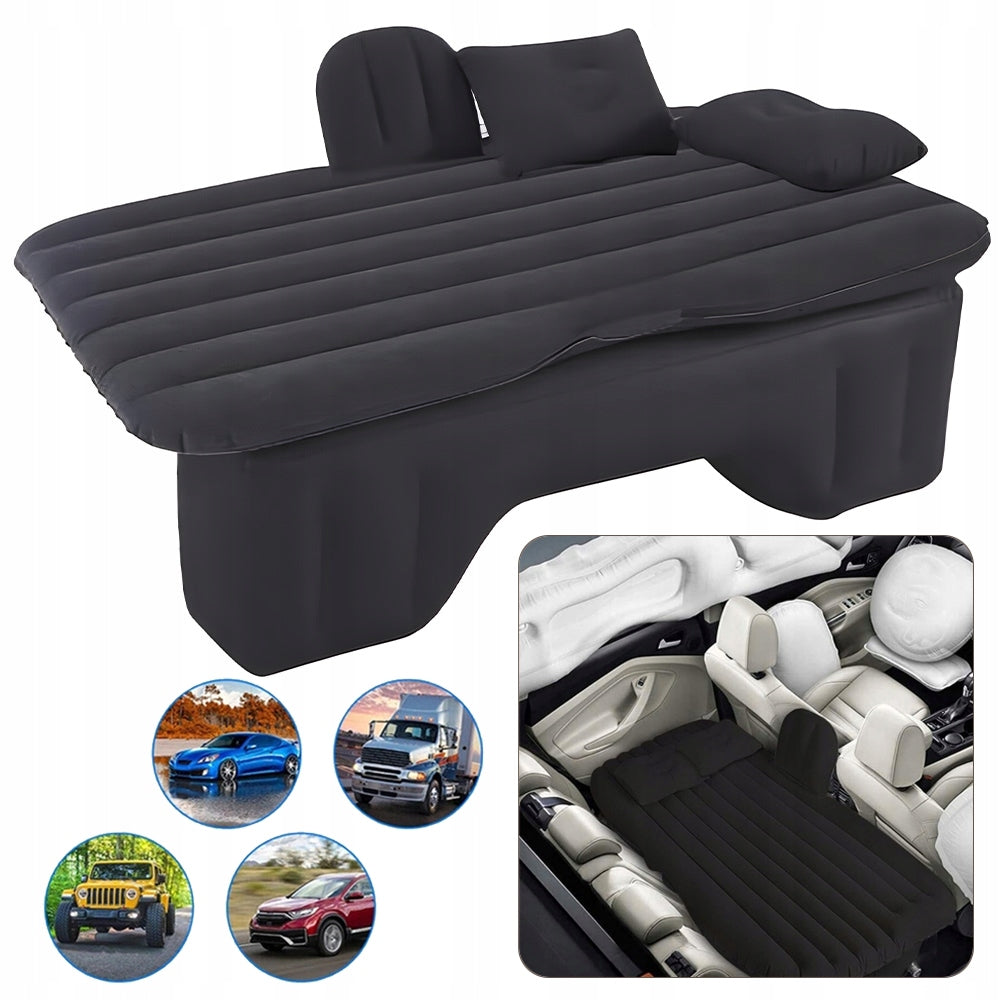 CAR MATTRESS, BLACK INFLATABLE MATTRESS, INFLATABLE CAR MATTRESS