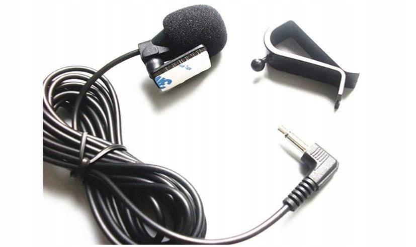 CAR MICROPHONE FOR RADIO WITH CLIP BLUETOOTH JACK 3,5MM - 3M LENGTH Brand no brand
