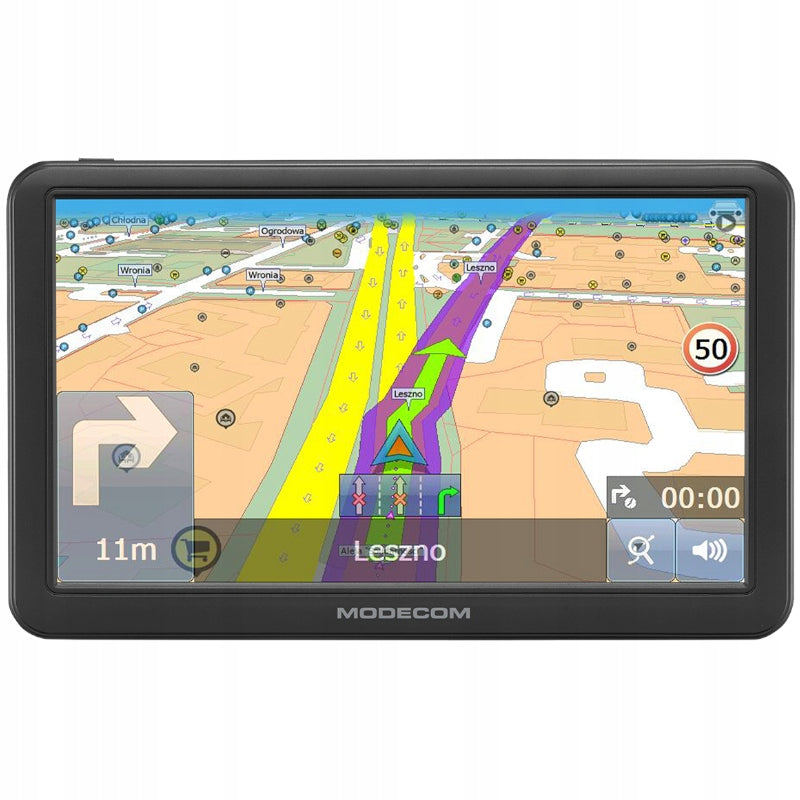 CAR NAVIGATION MODECOM FreeWAY CX7.0 + MapFactor map Europe TFT LCD Model FreeWAY CX 7.0