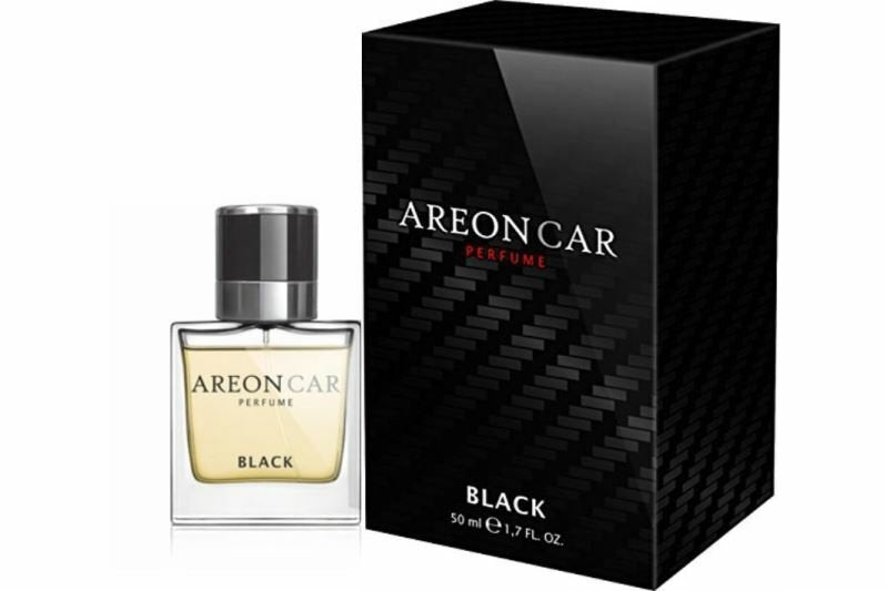CAR PERFUME CAR FRAGRANCE AREON CAR PERFUMES 50 ml BLACK Manufacturer's catalog number MCP01