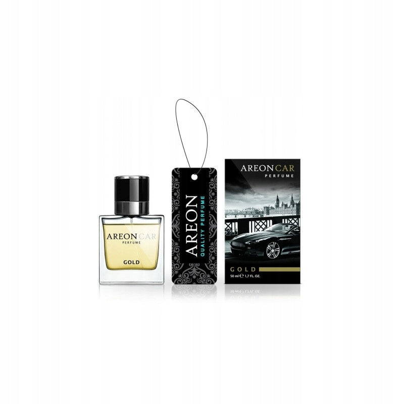 CAR PERFUME CAR FRAGRANCE AREON CAR PERFUMES 50 ml GOLD Manufacturer's catalog number MCP04