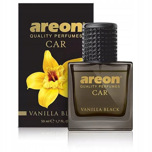 CAR PERFUME CAR FRAGRANCE AREON CAR PERFUMES 50 ml VANILLA BLACK