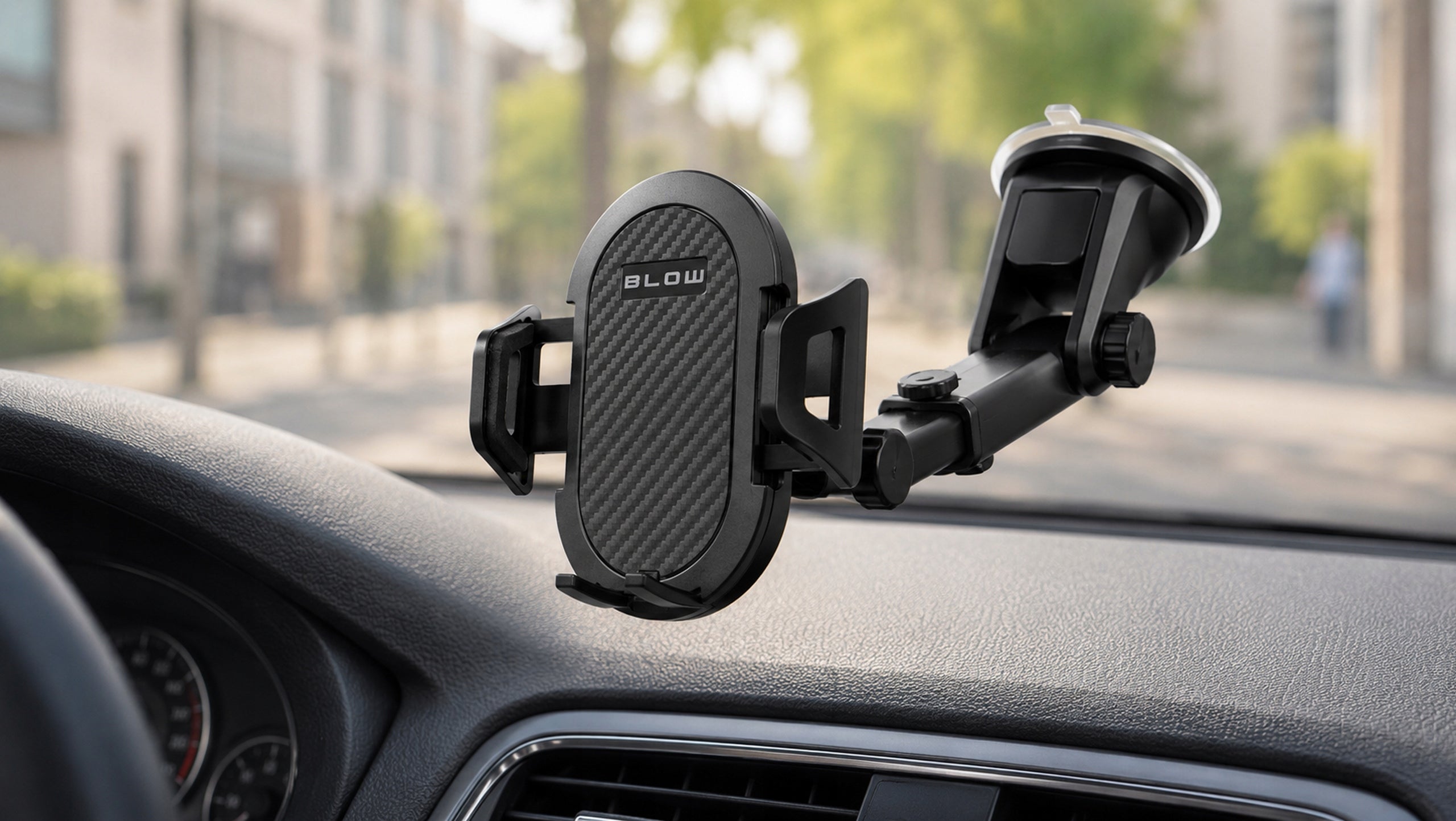 CAR PHONE HOLDER FOR WINDOW BOARD COCKPIT FOLDING HOLDER Packaging status original