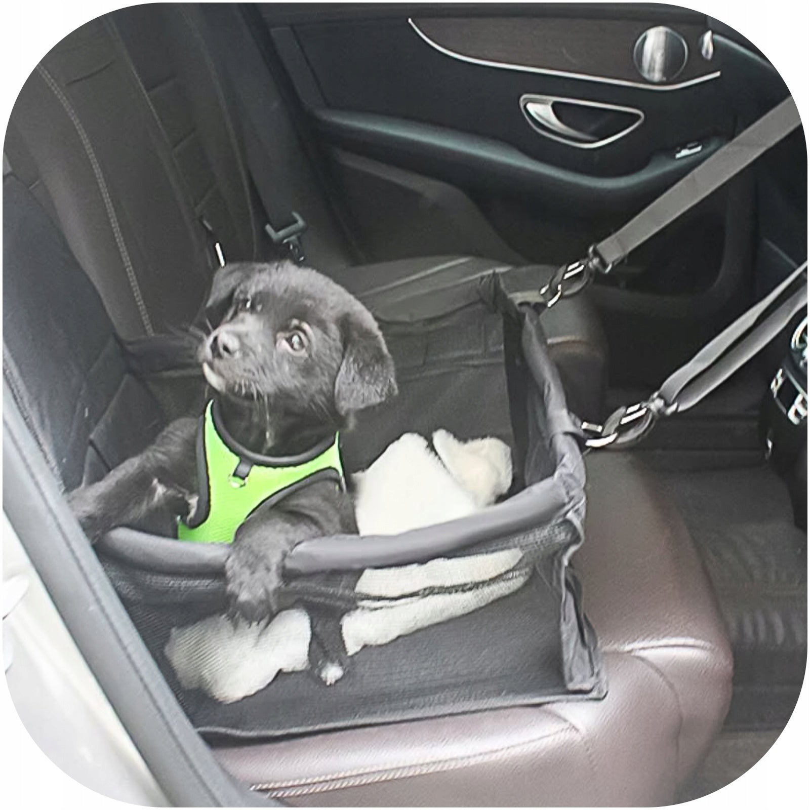 CAR PLAYPEN FOR DOG CAR SEAT TRANSPORTER FOR CAR WATERPROOF Material synthetic material