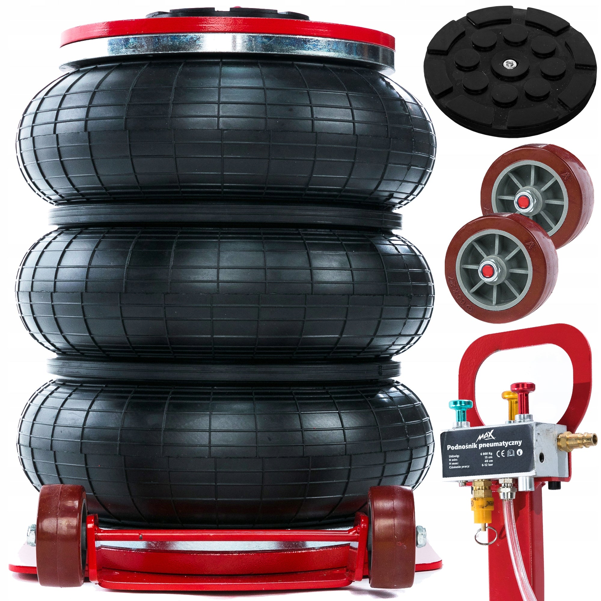 CAR PNEUMATIC LIFT 6 TONS SNOWMEN CUSHION