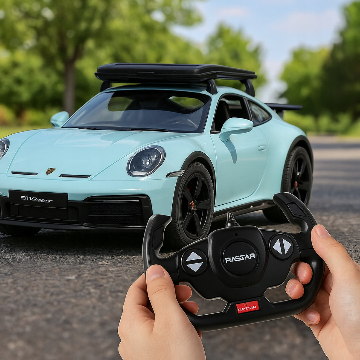 CAR Porsche 911 REMOTE CONTROLLED 1:14 AUTO CAR FOR REMOTE CONTROL LIGHT EAN (GTIN) 5903902666679
