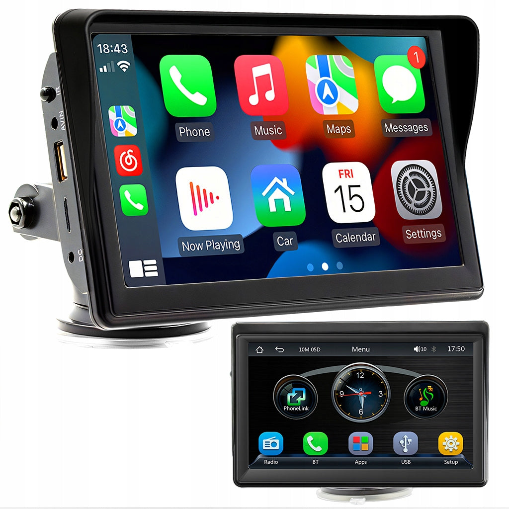 CAR RADIO 7 INCHES ANDROID APPLE CARPLAY MULTIMEDIA REVERSING CAMERA Brand RETOO