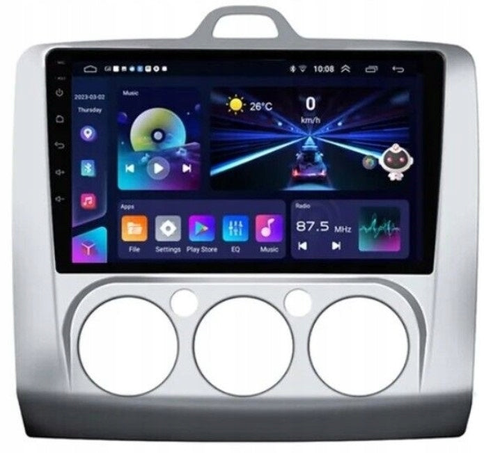 CAR RADIO ANDROID FORD FOCUS MK2 2004-2011 RADIO GPS BT 2GB