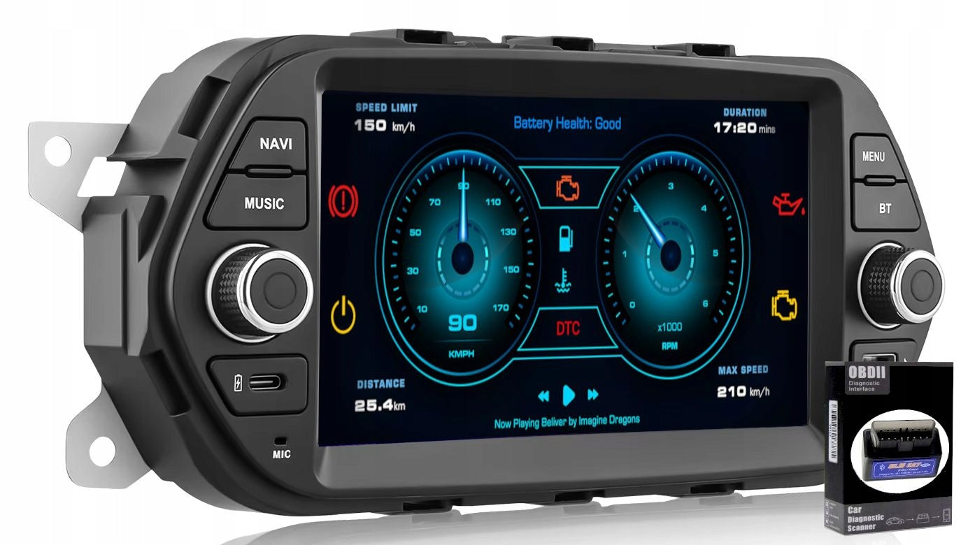 CAR RADIO FIAT TIPO EGEA 2015-2021 CARPLAY WIFI USB 4GB 64GB Packaging status original