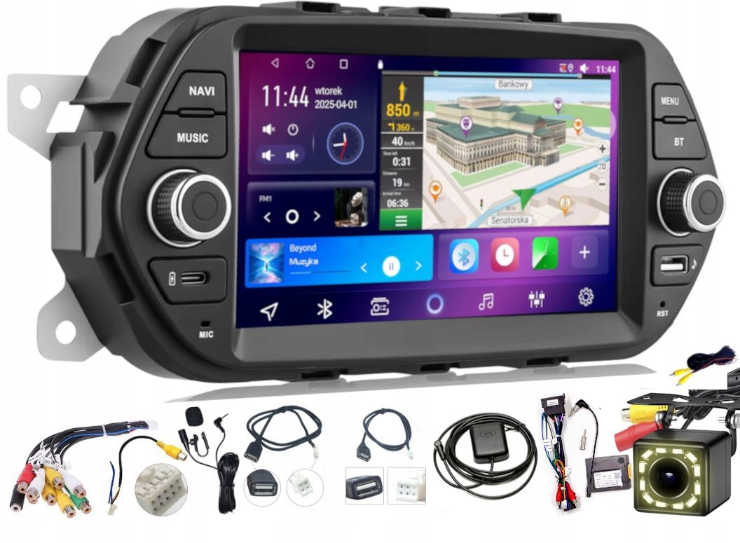 CAR RADIO FIAT TIPO EGEA 2015-2021 CARPLAY WIFI USB 4GB 64GB