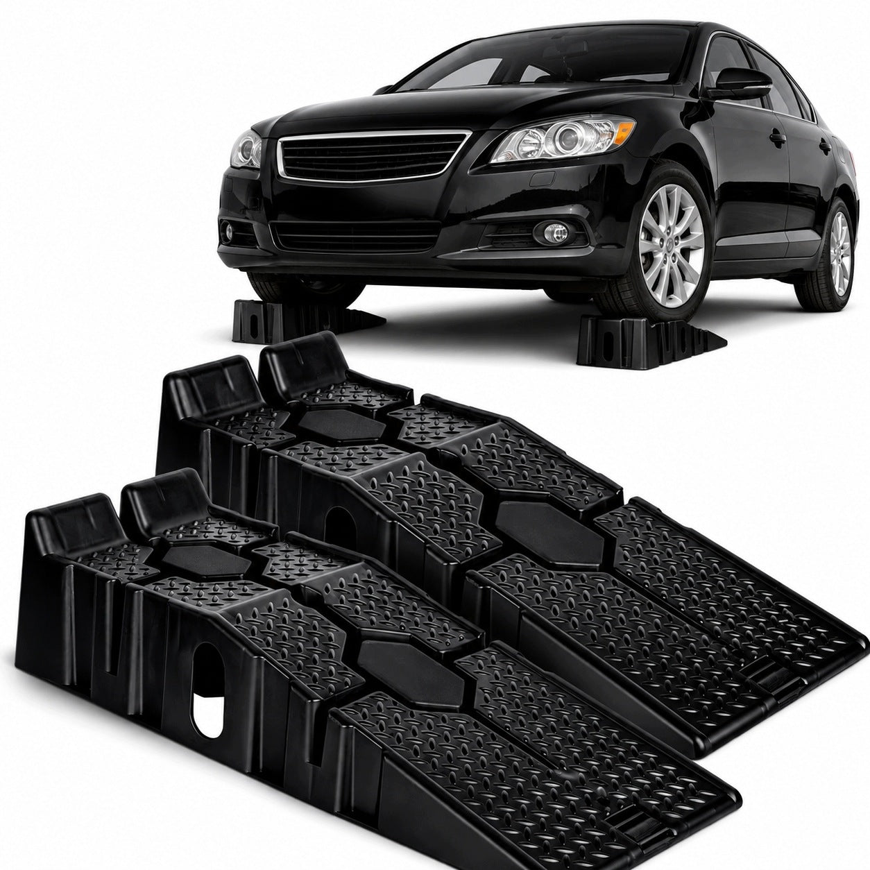 CAR RAIDS DRIVEWAYS Car Ramp Workshop Wide 2PCS 3T