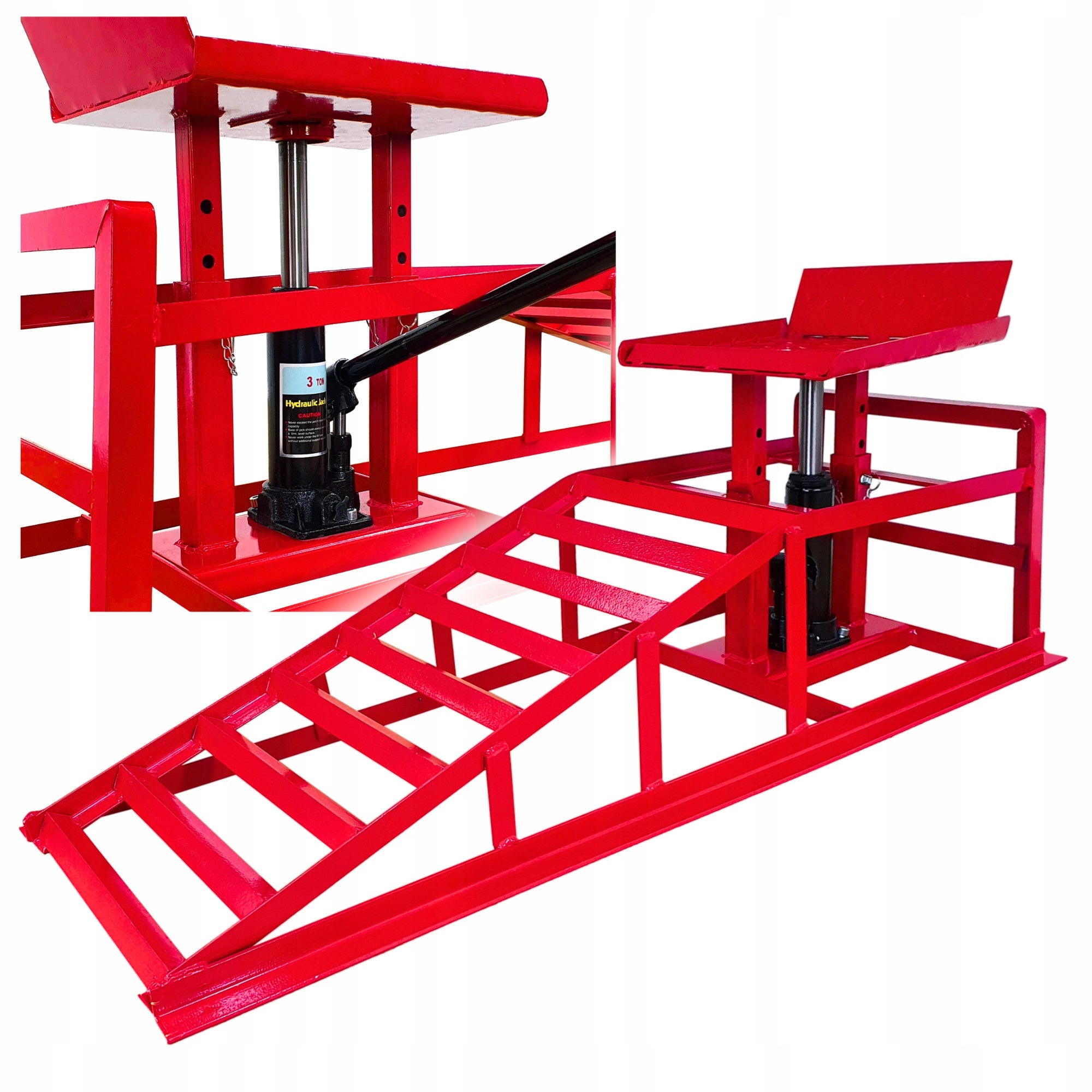 CAR RAMP WITH ACTUATOR 2T TONS x 1 PIECE NS1