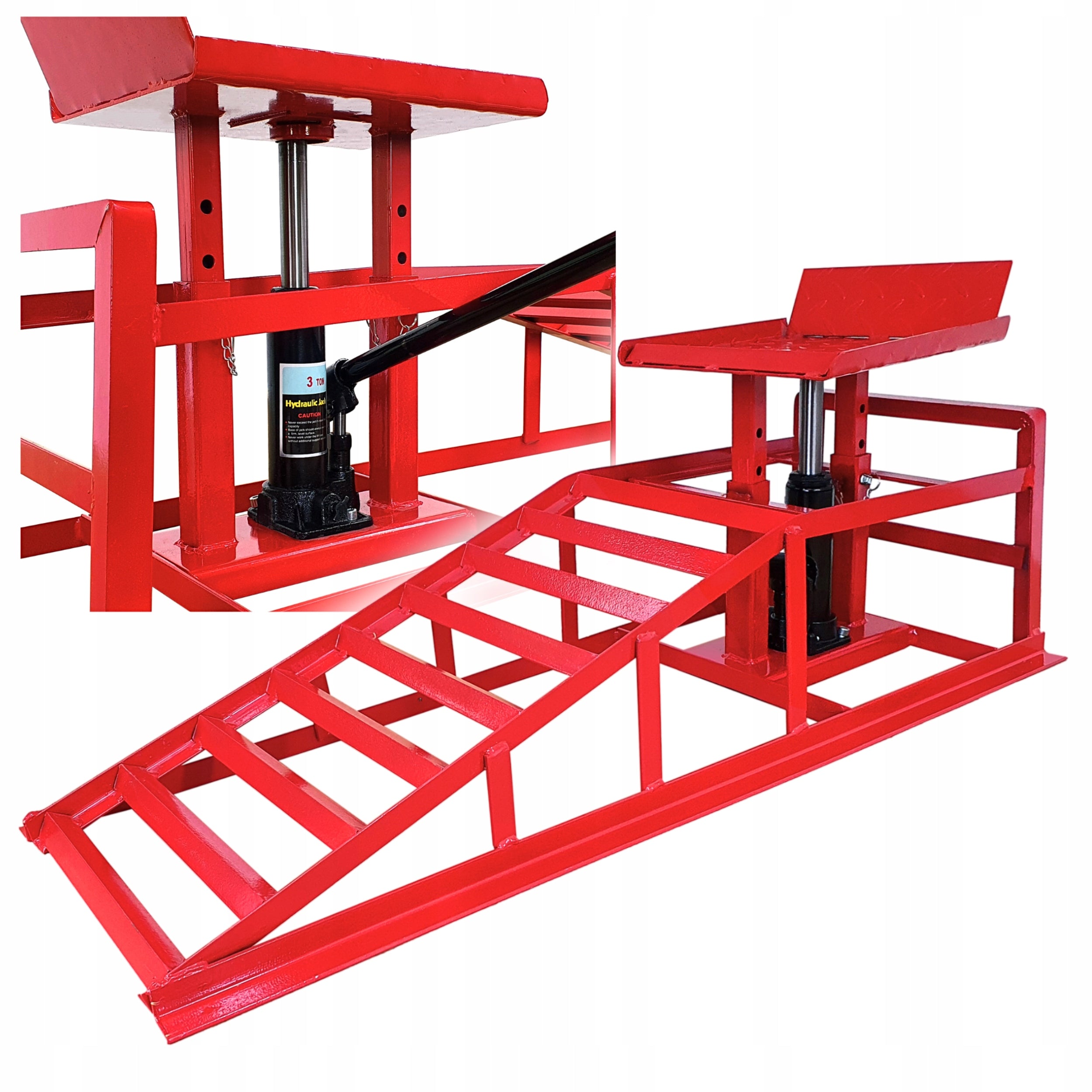 CAR RAMP WITH ACTUATOR 2T TONS x 1 PIECE NS1