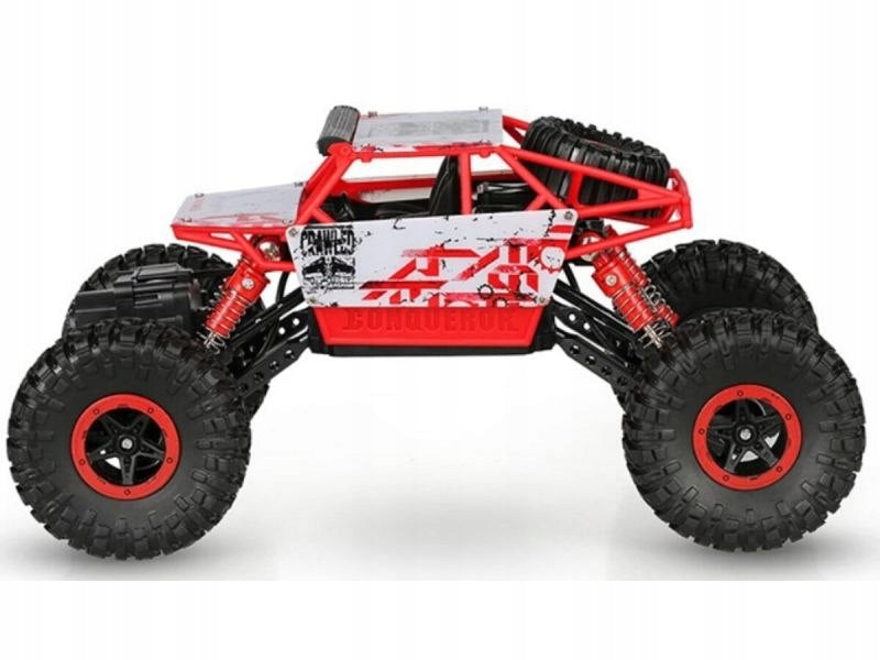 CAR RC ROCK CRAWLER 2.4GHZ 1:18 RED Packaging status original