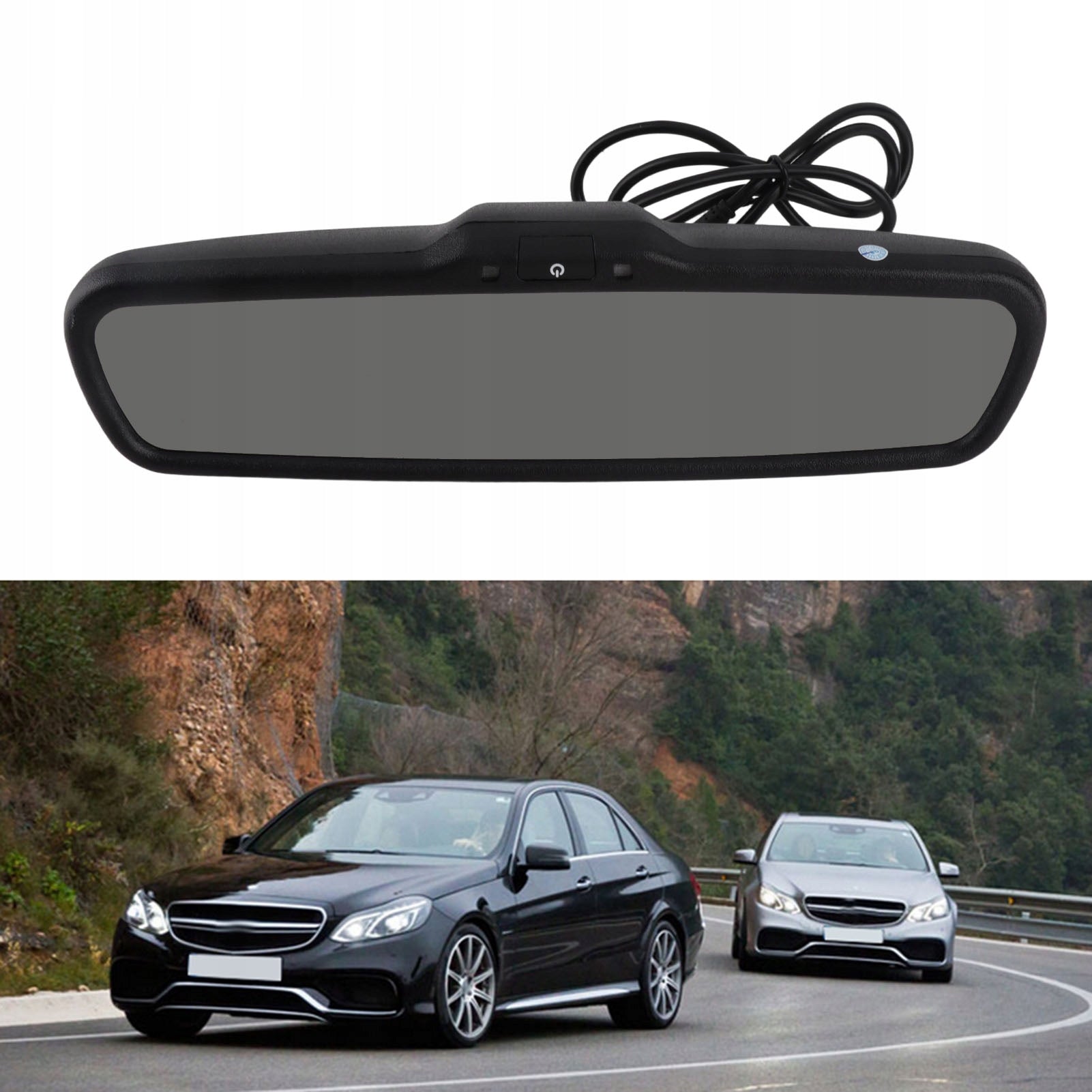 CAR REAR-VIEW MIRROR MONITOR WITH AUTOMATIC DIMMING Manufacturer code 3re35