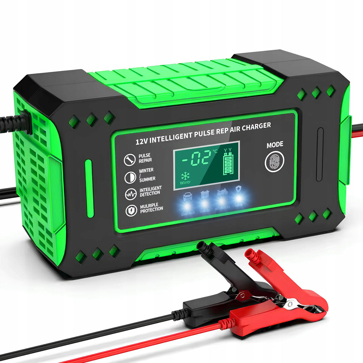 CAR RECTIFIER AUTOMATIC 12V 24V BATTERY REPAIR LCD