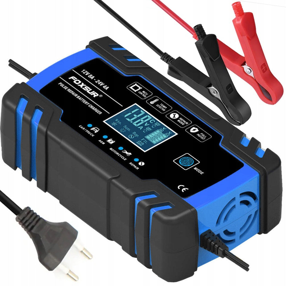CAR RECTIFIER AUTOMATIC BATTERY REPAIR function 12V 24V Packaging status original
