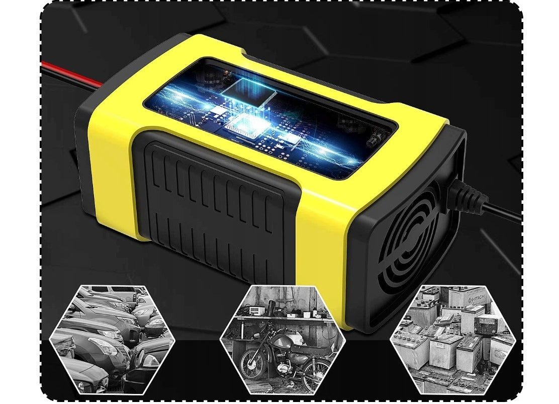 CAR RECTIFIER AUTOMATIC SMART BATTERY CHARGER 12V Packaging status original