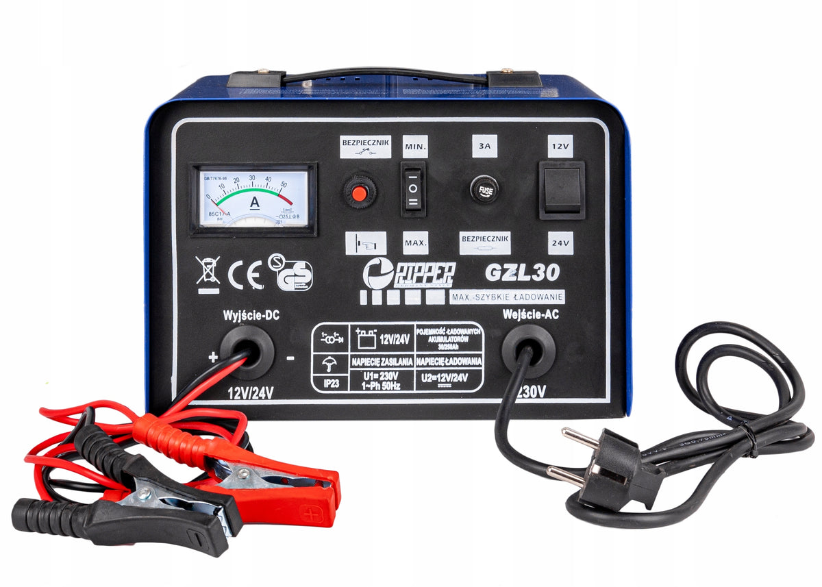 CAR RECTIFIER FOR 12v 24v BATTERIES Maximum amperage 30 A