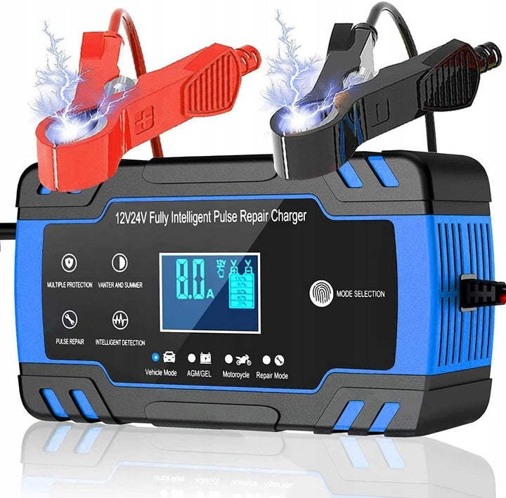 CAR RECTIFIER FOR BATTERIES 12V 24V AUTOMATIC REPAIR FUNCTION