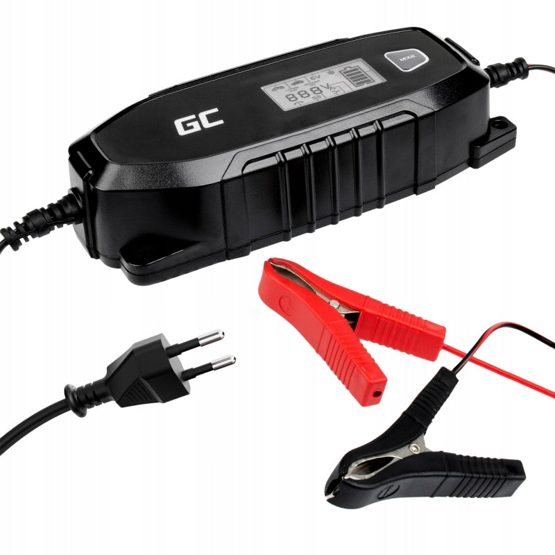 CAR RECTIFIER SMART GREEN CELL LIFEPO4 AGM GEL 6V 12V 4A LCD