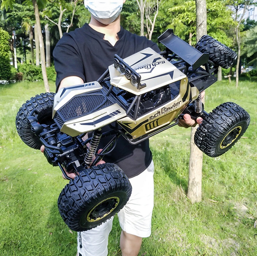 CAR REMOTE CONTROLLED 4x4 METAL GIANT 51cm Color black