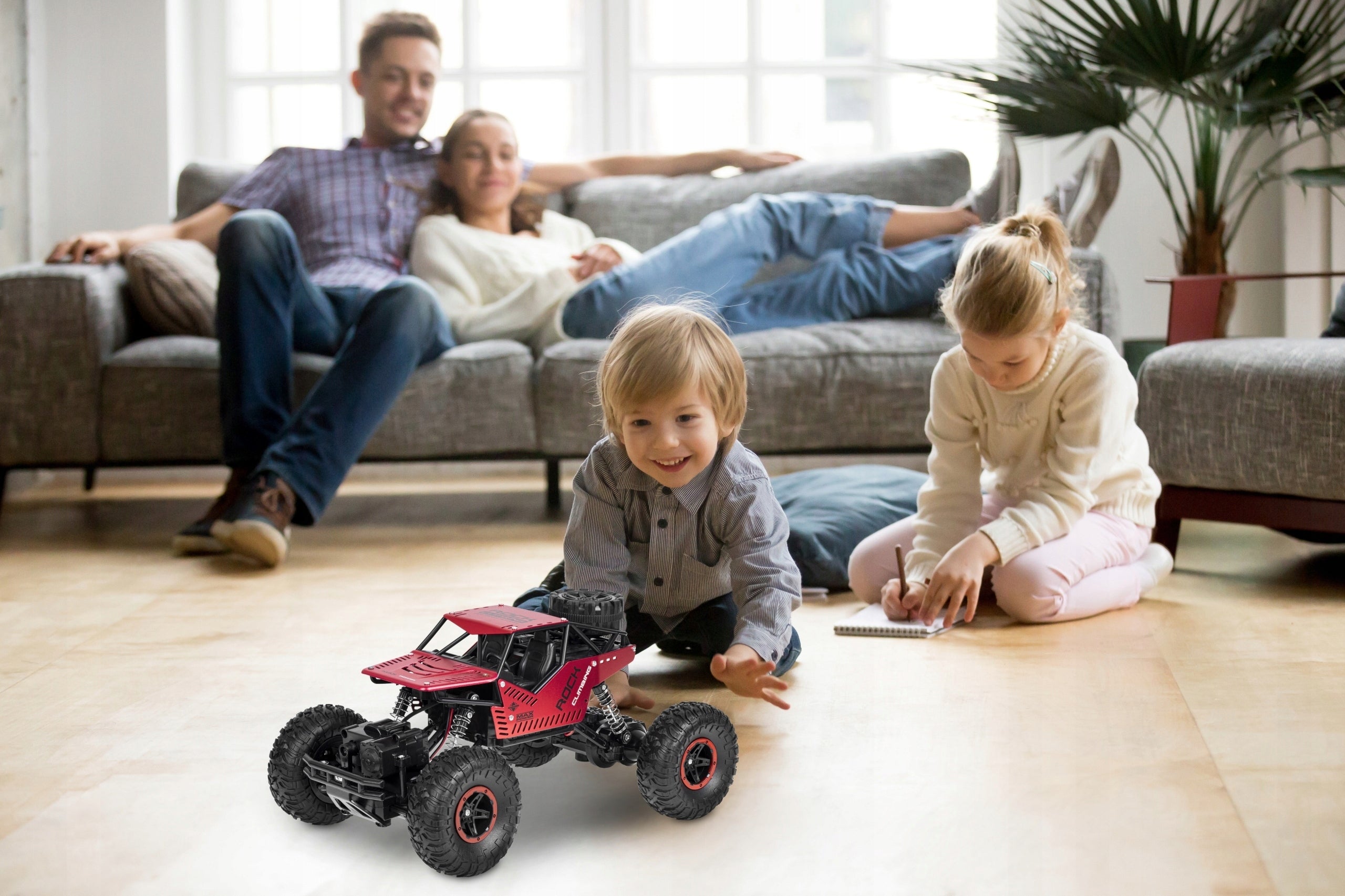 CAR REMOTE CONTROLLED 4x4 OFF-ROAD METAL OFF ROAD MONSTER TRUCK Manufacturer code SAMOCHÓD ZDALNIE STEROWANY 4x4 TERENOWY METAL
