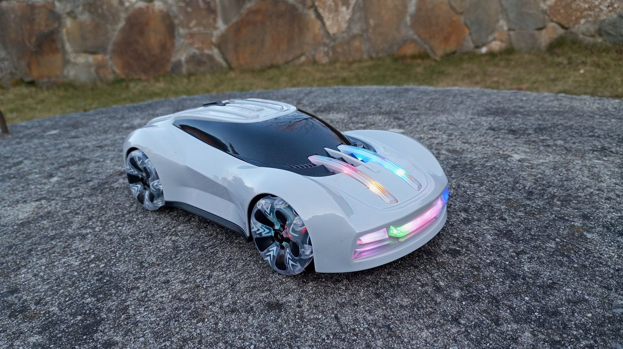 CAR REMOTE CONTROLLED AUTO RC RACING GESTURES DRIFTING SMOKE LIGHT Packaging status original