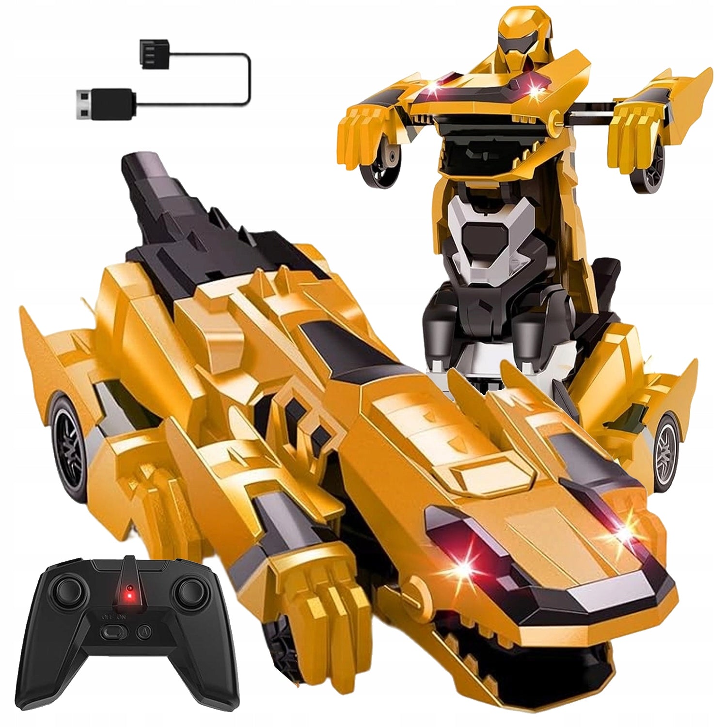 CAR REMOTE CONTROLLED AUTO RC ROBOT TRANSFORMATION REMOTE CONTROL 2IN1