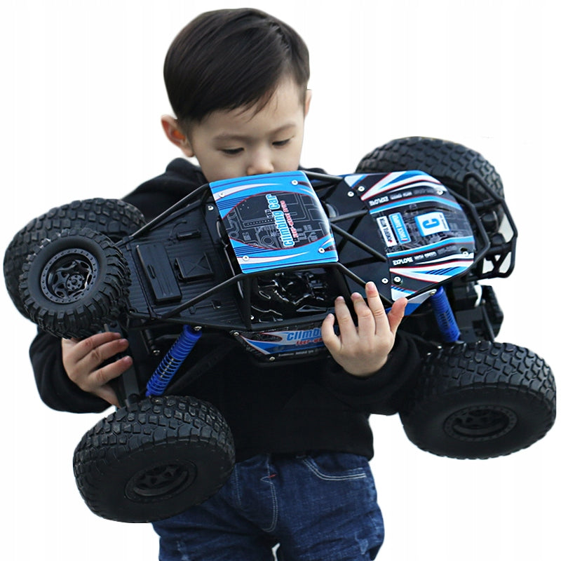 CAR REMOTE CONTROLLED AUTO ROCK CRAWLER 48CM + REMOTE CONTROL 2.4ghz FOR KIDS