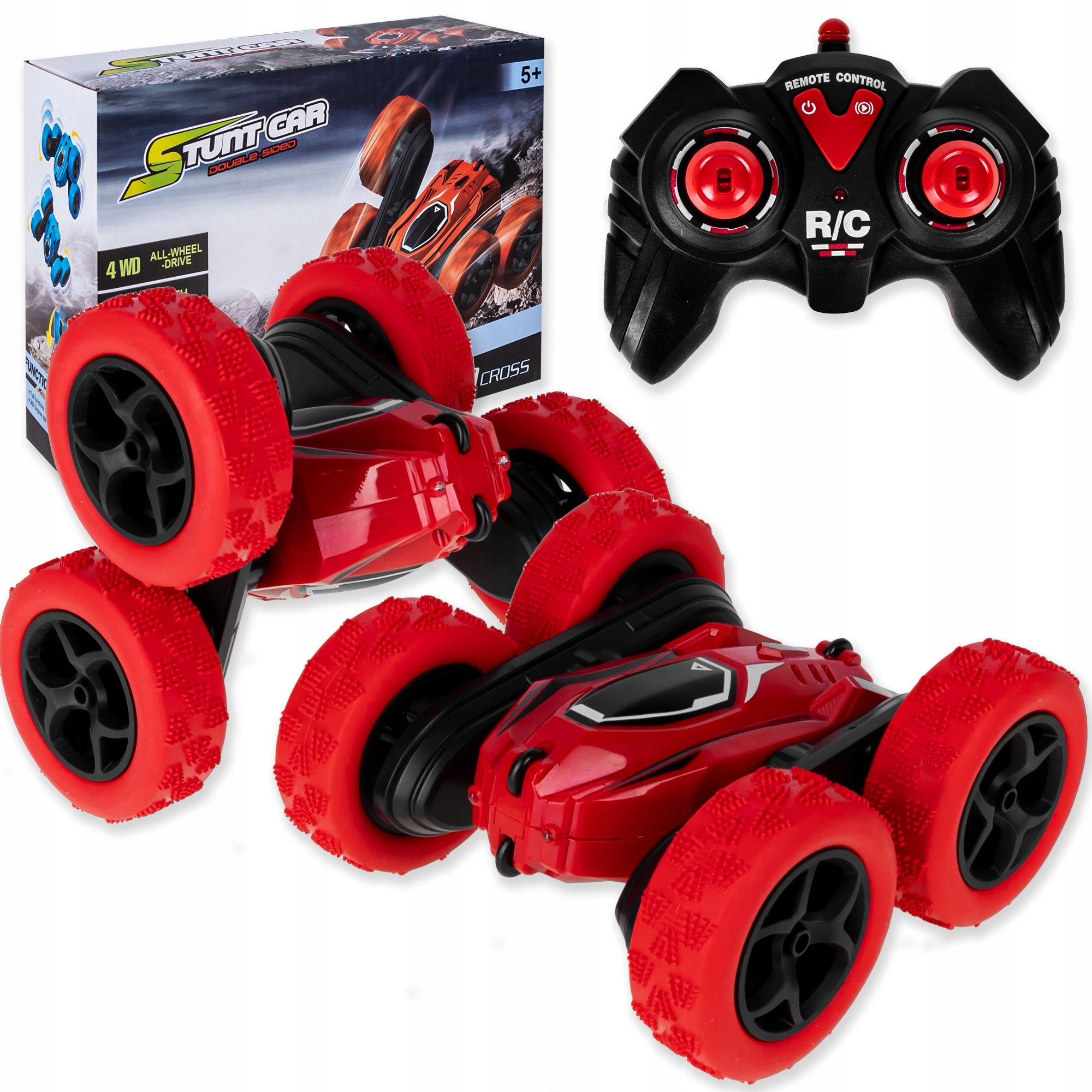 CAR REMOTE CONTROLLED CAR FOR CHILDREN ACROBAT STUNT TWISTER +PILOT Brand click4TOYS