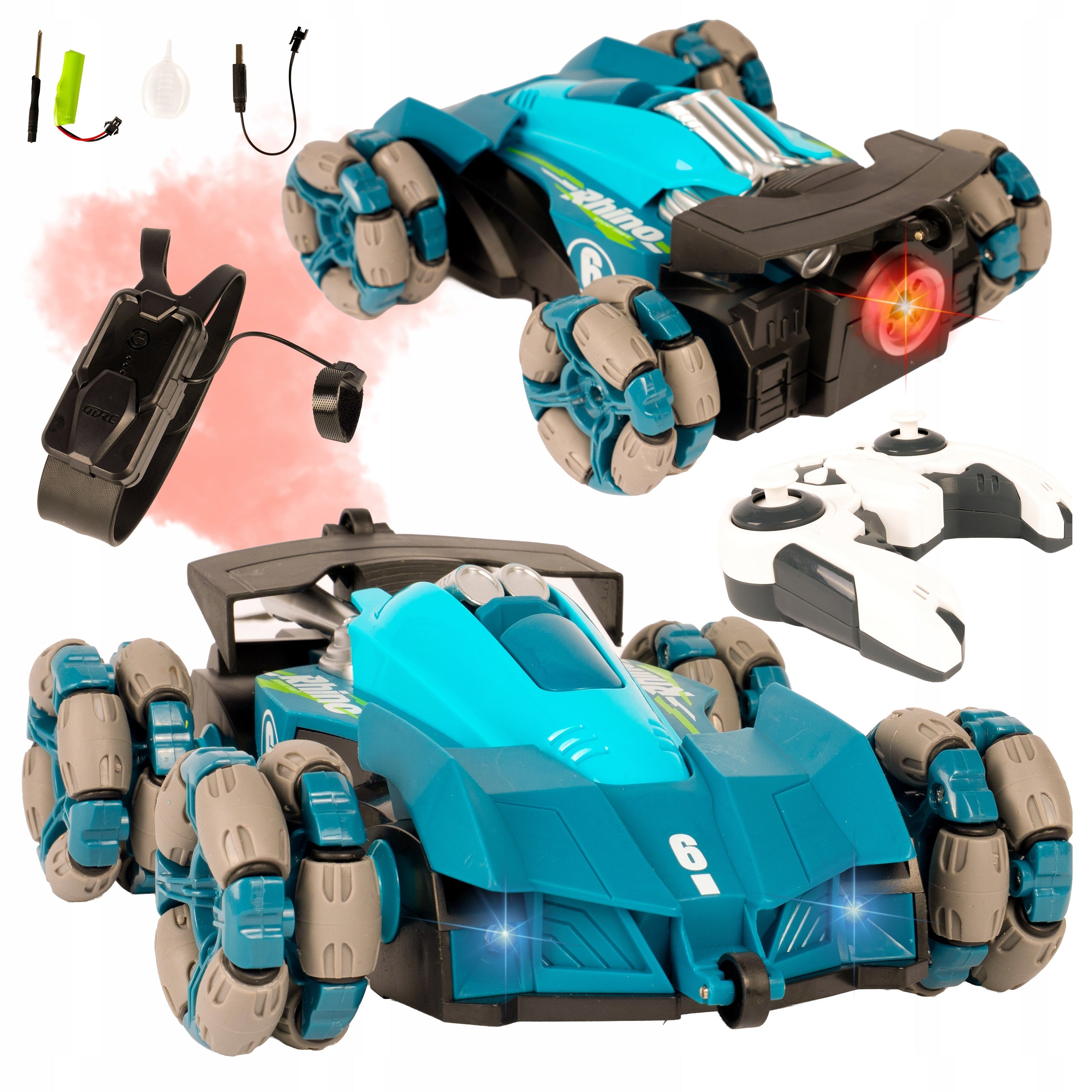 CAR REMOTE CONTROLLED GESTURE REMOTE CONTROL SOUND LED GIFT FOR BOY Kid's age 14＋ years