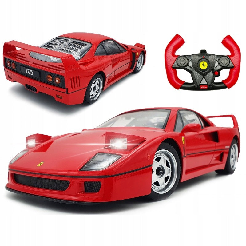 CAR REMOTE CONTROLLED LARGE CAR FOR REMOTE CONTROL FERRARI F40 RETRACTABLE LIGHTS