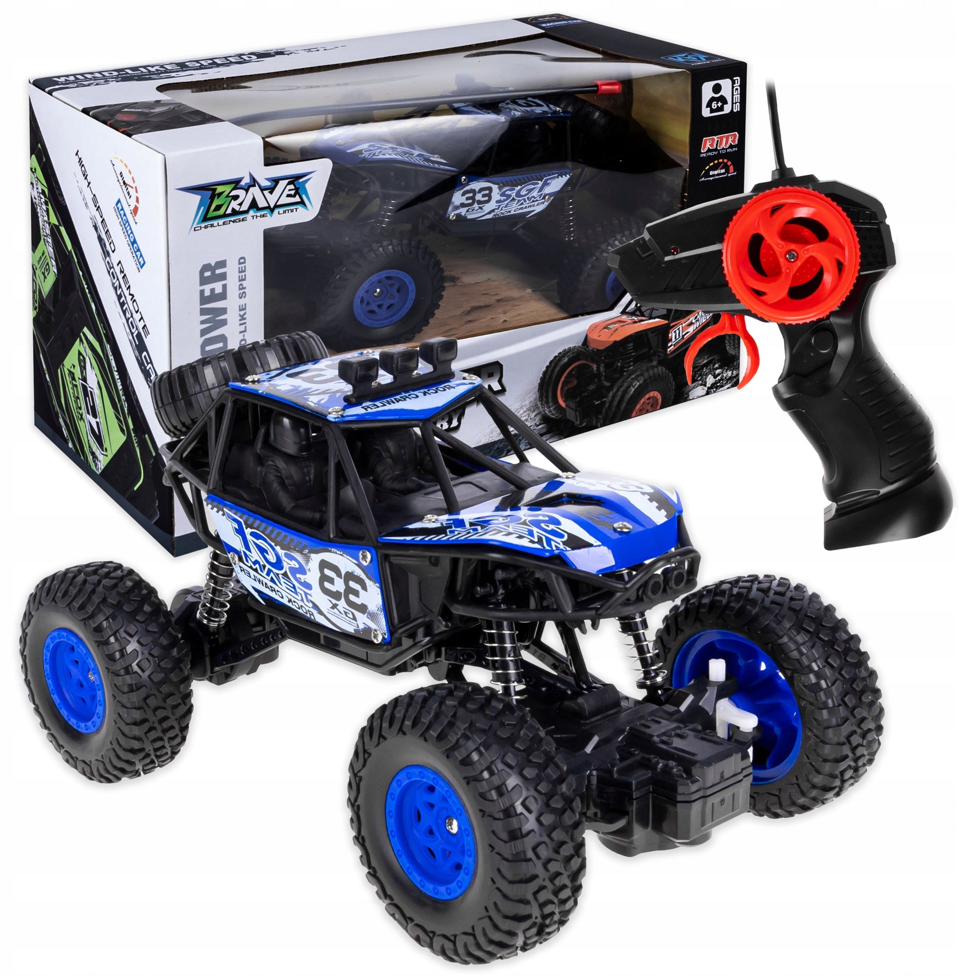 CAR REMOTE CONTROLLED LARGE OFF-ROAD RC ROCK CRAWLER AUTO FOR REMOTE CONTROL
