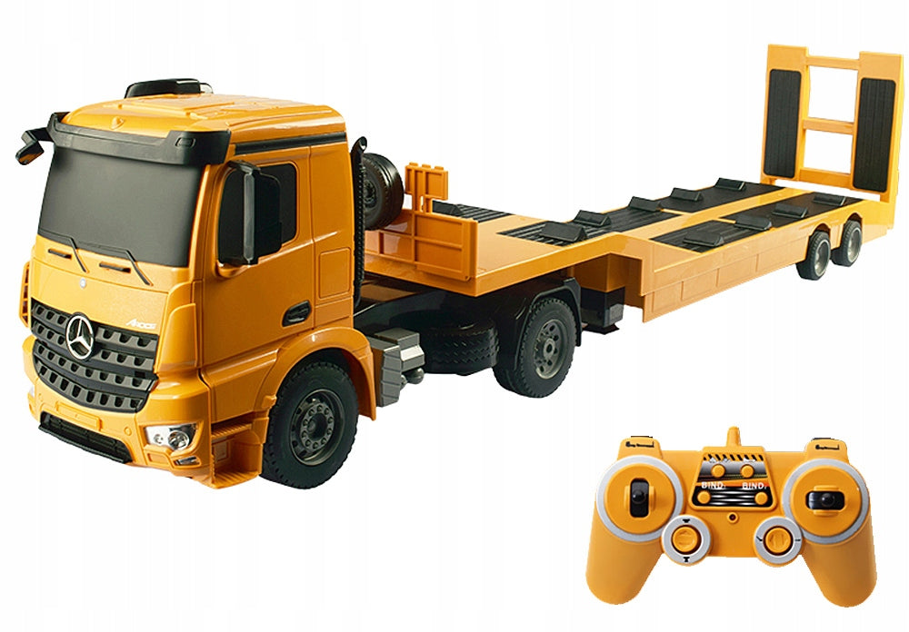 CAR REMOTE CONTROLLED Large MERCEDES AUTO RC TRUCK TOW TRUCK + REMOTE CONTROL