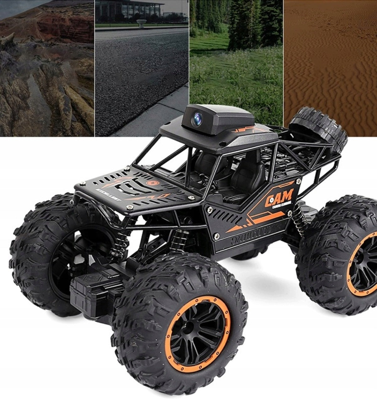 CAR REMOTE CONTROLLED OFF-ROAD AUTO RC LARGE JEEP 4X4 WITH WiFi CAMERA Brand no brand