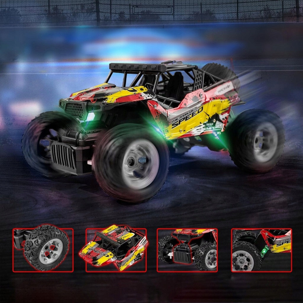 CAR REMOTE CONTROLLED OFF-ROAD CAR RC REMOTE CONTROL LED TOY GIFT 1:16 Packaging status original