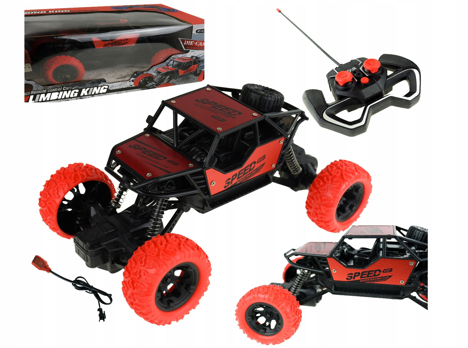 CAR REMOTE CONTROLLED OFF-ROAD CAR WITH REMOTE CONTROL RC CLIMBING