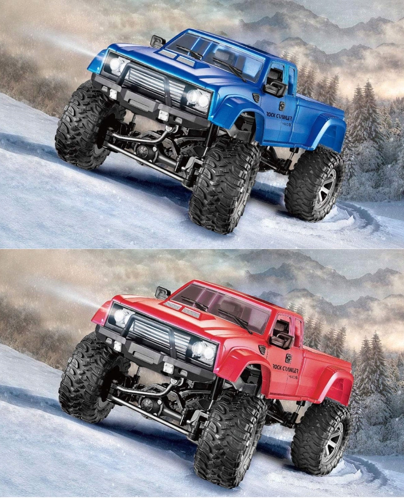 CAR REMOTE CONTROLLED OFF-ROAD RC PICKUP 4x4 ROCK CRAWLER Kind driving