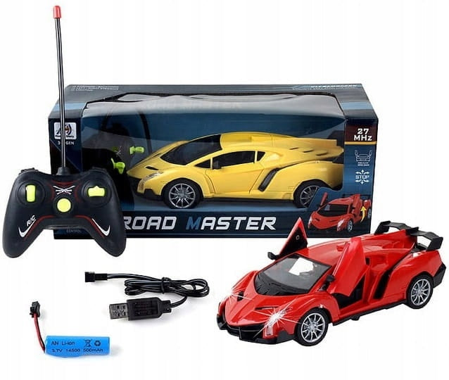 CAR REMOTE CONTROLLED RACING CAR RC+PILOT Kind driving