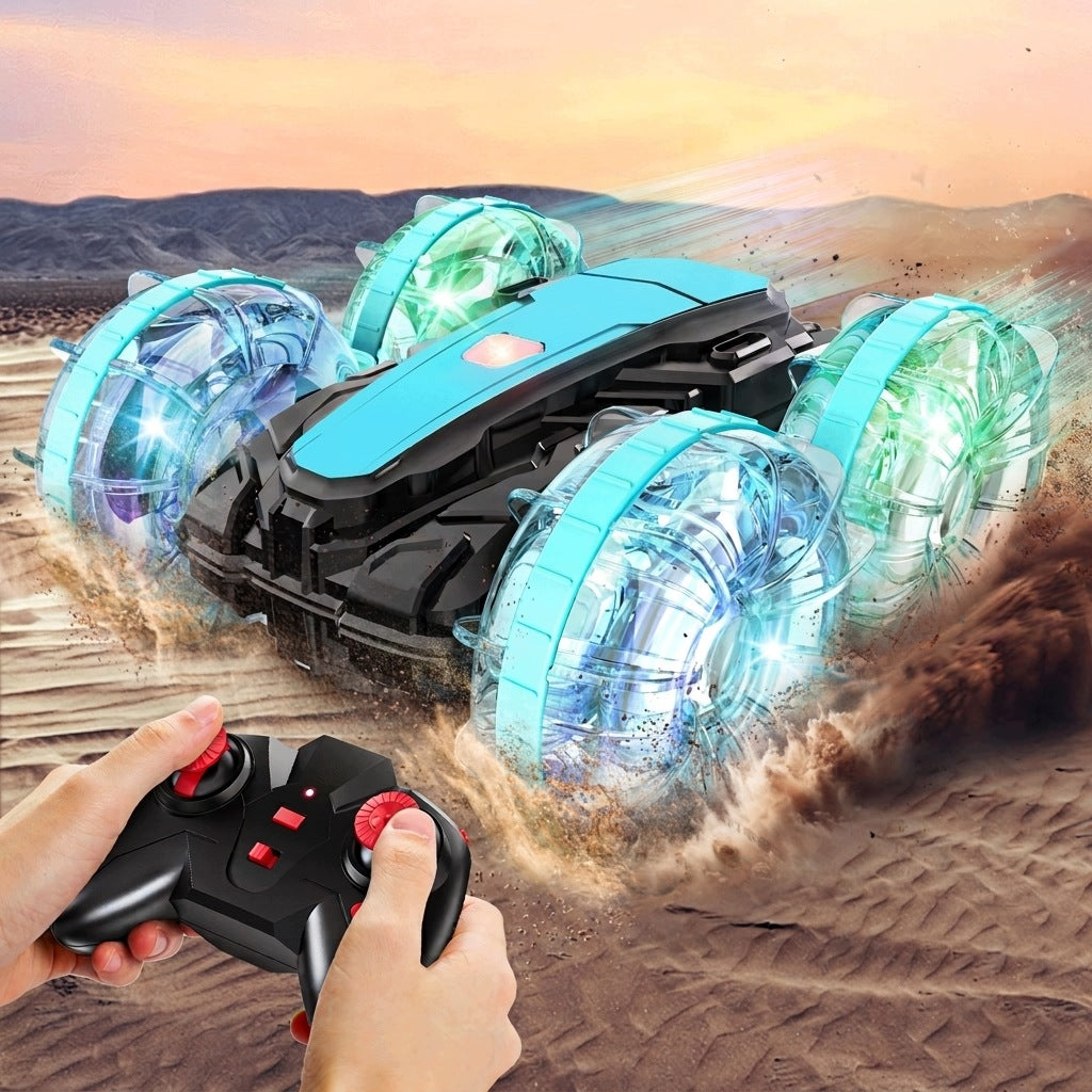 CAR REMOTE CONTROLLED RC AMPHIBIOUS REMOTE CONTROL 4WD 360° RC MONSTER TRUCK 2 AKU Brand no brand